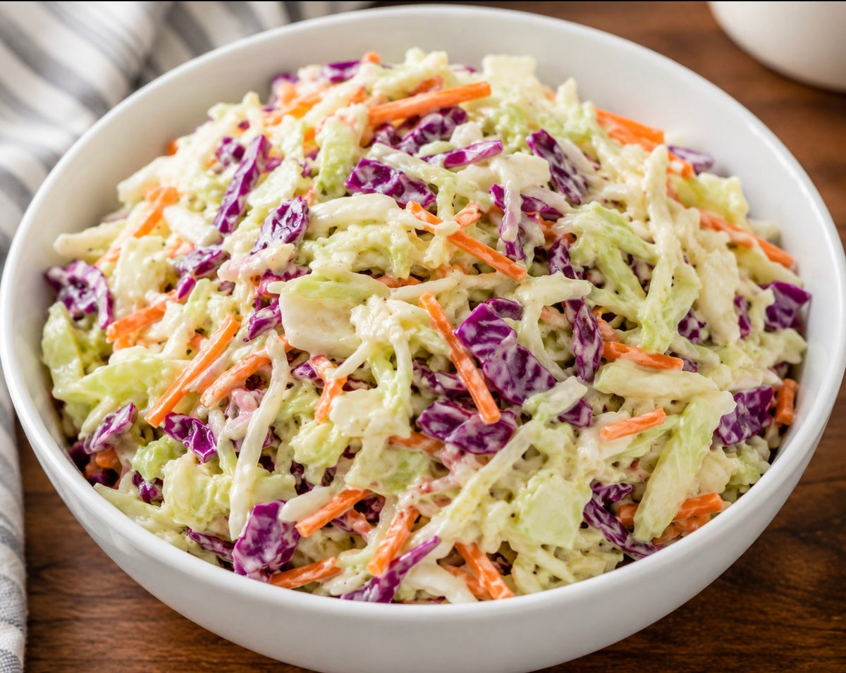 Tri color Cole Slaw