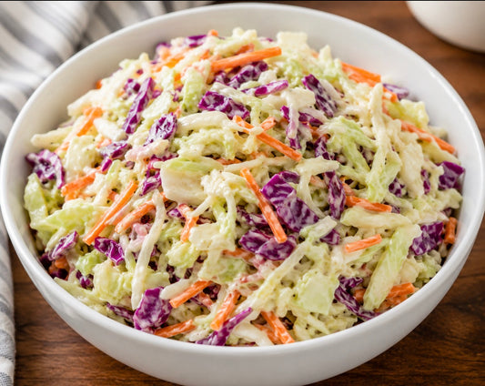 Tri color Cole Slaw